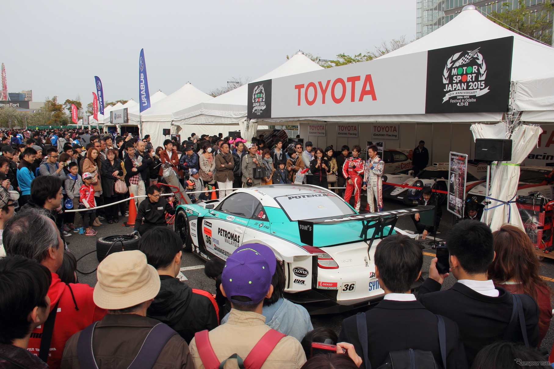 今年も大盛況となったモータースポーツジャパン2015の様子