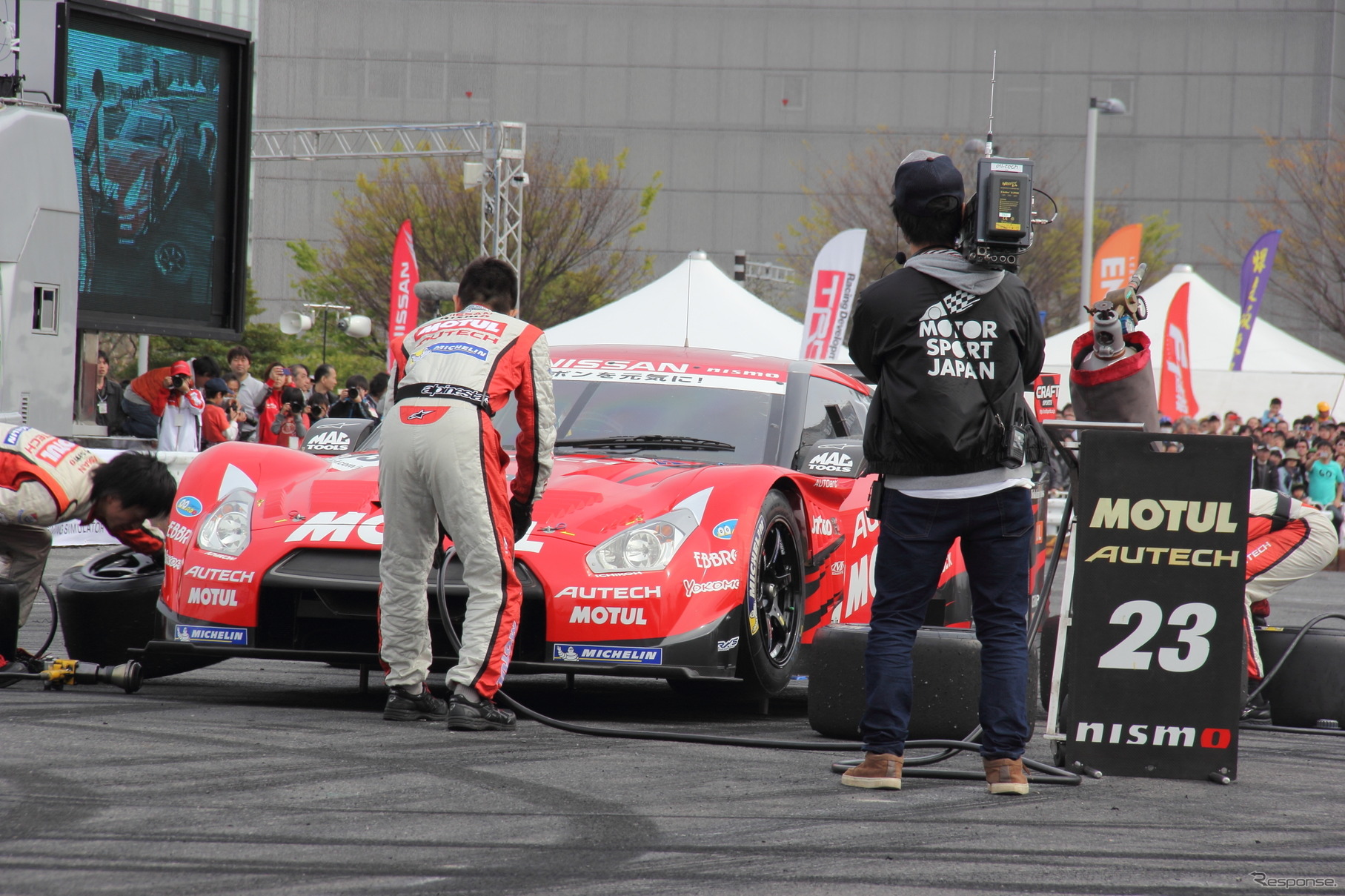 今年も大盛況となったモータースポーツジャパン2015の様子
