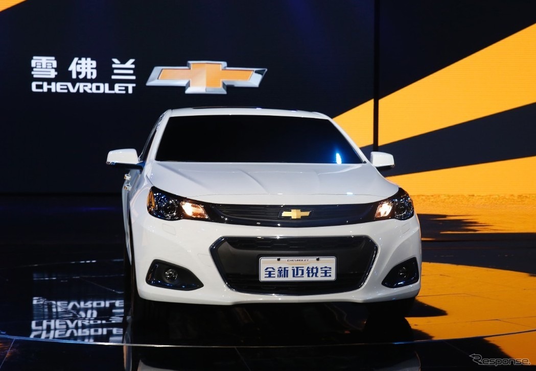 中国向けシボレー マリブの改良新型（上海モーターショー15）