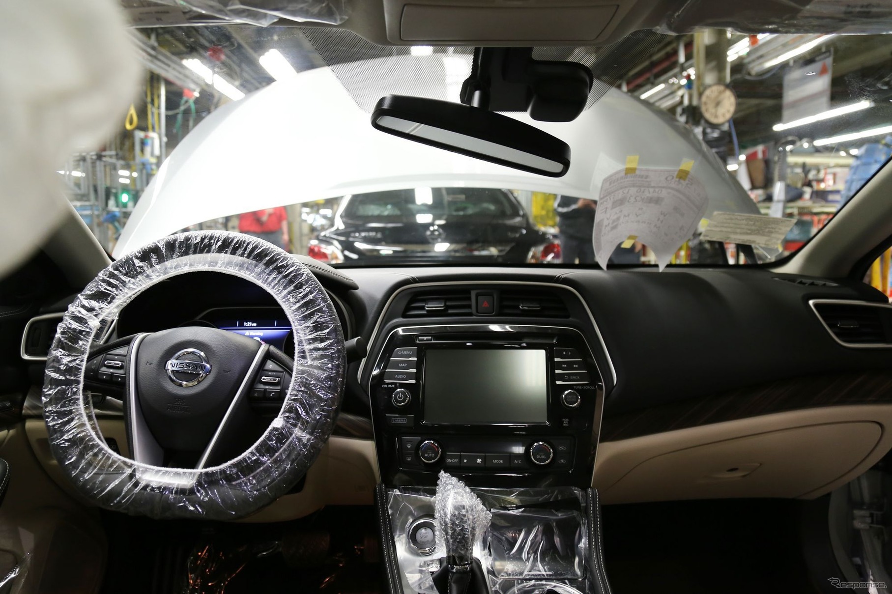 米国テネシー州スマーナ工場で生産が開始された新型日産マキシマ