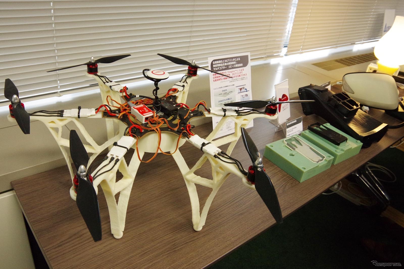 3Dプリンタを用いた製品・治具の例