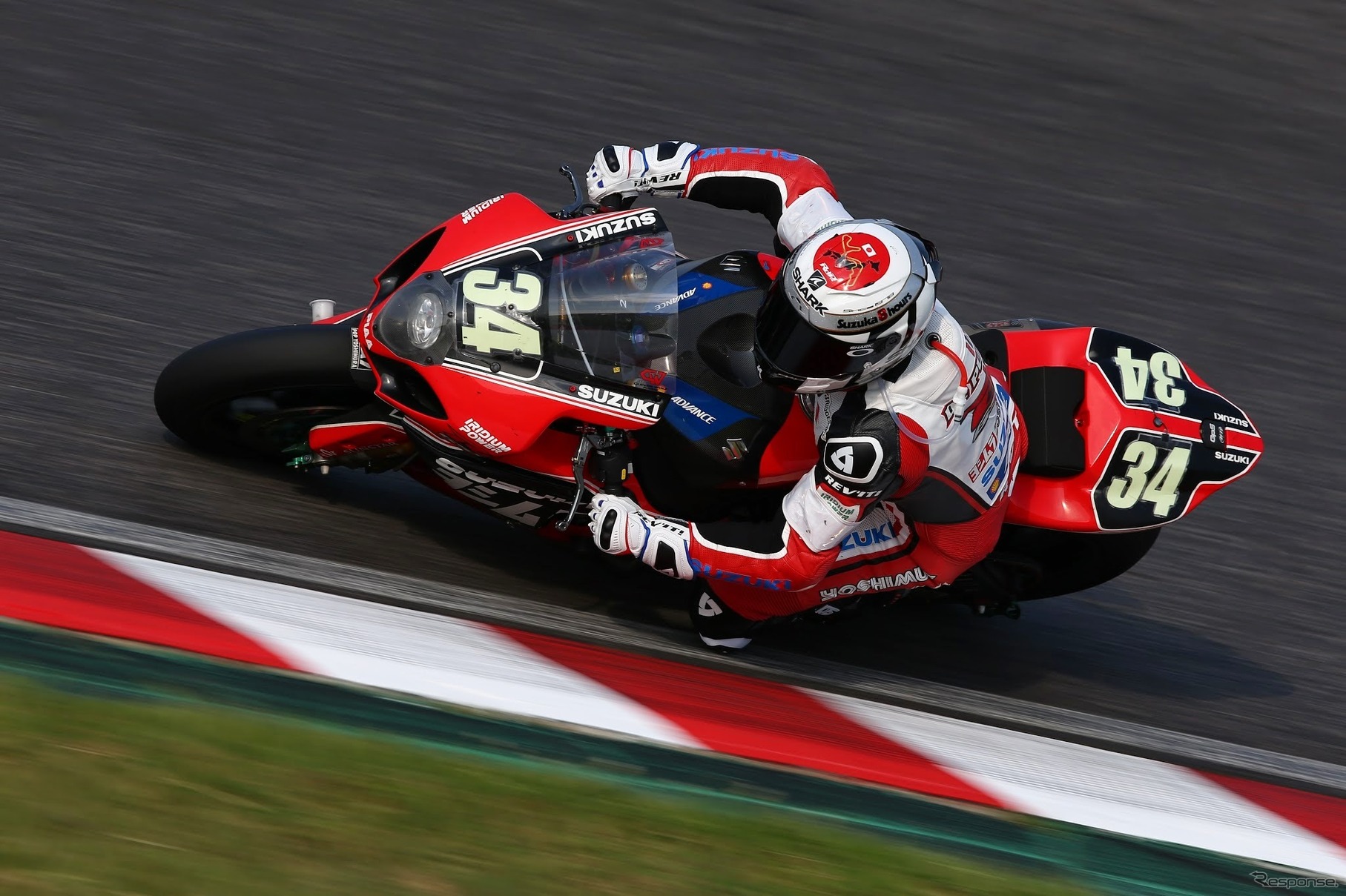 No.34 YOSHIMURA SUZUKI Shell ADVANCE（鈴鹿8耐2014）