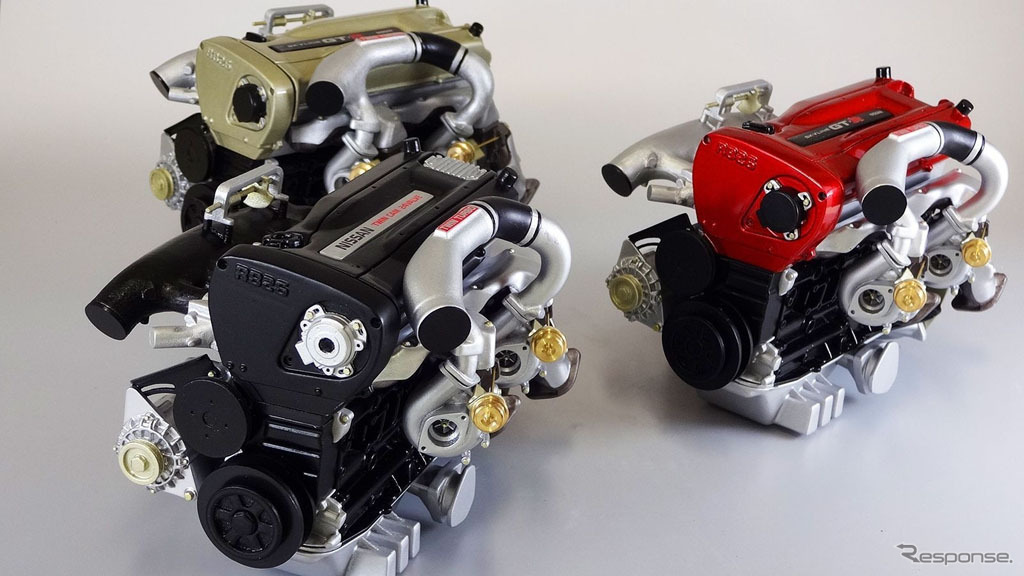 RB26DETTエンジン 6分の1スケールモデル
