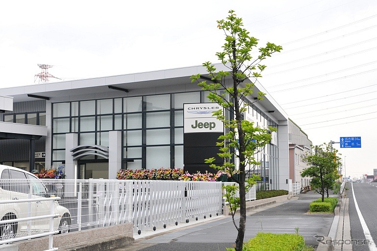 5月9日に新規オープンしたクライスラー三重/ジープ三重