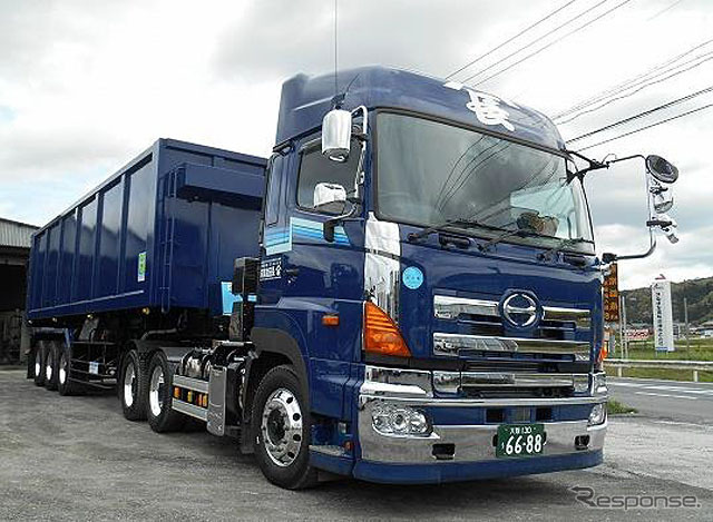 ミシュランのワイドシングルタイヤ X One 装着車両