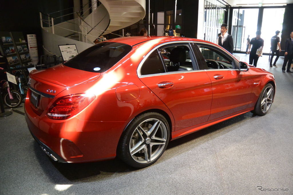 メルセデスAMG C63 発表会