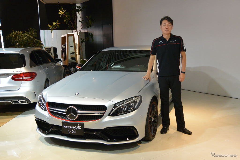 メルセデスAMG C63 発表会