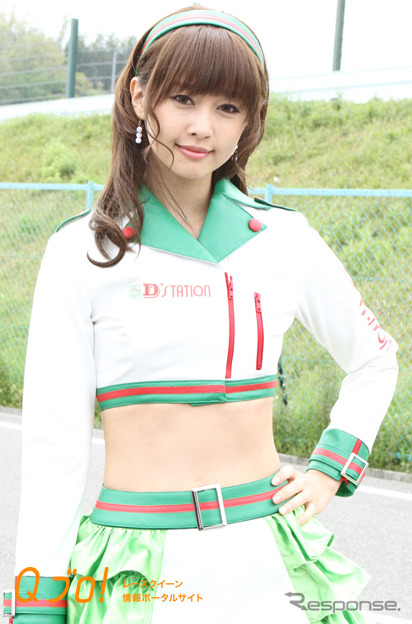 スーパーフォーミュラ『D'station 2015 フレッシュエンジェルズ』林沙久羅・佐崎愛里・日野礼香・清瀬まち