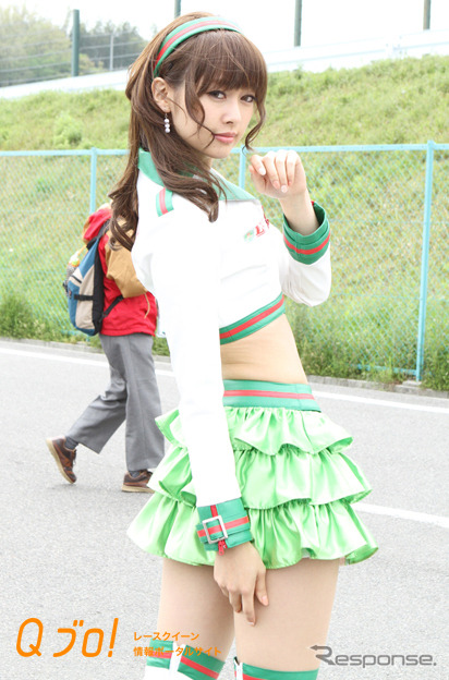 スーパーフォーミュラ『D'station 2015 フレッシュエンジェルズ』林沙久羅・佐崎愛里・日野礼香・清瀬まち