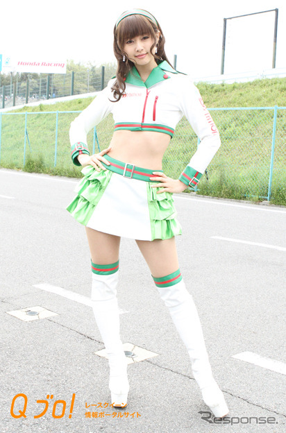スーパーフォーミュラ『D'station 2015 フレッシュエンジェルズ』林沙久羅・佐崎愛里・日野礼香・清瀬まち