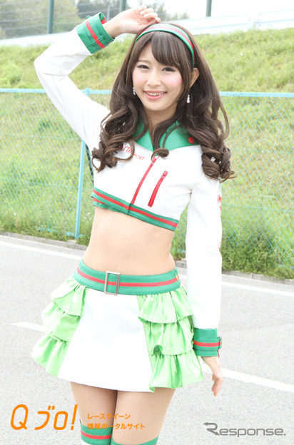 スーパーフォーミュラ『D'station 2015 フレッシュエンジェルズ』林沙久羅・佐崎愛里・日野礼香・清瀬まち