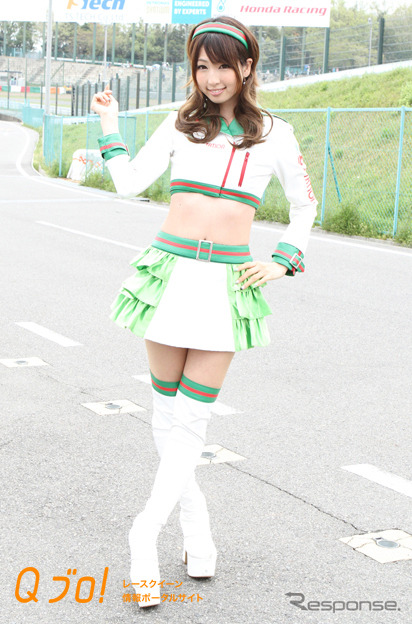 スーパーフォーミュラ『D'station 2015 フレッシュエンジェルズ』林沙久羅・佐崎愛里・日野礼香・清瀬まち