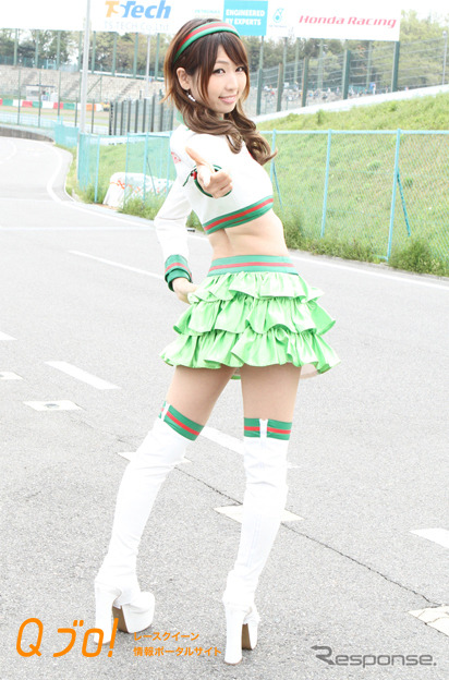スーパーフォーミュラ『D'station 2015 フレッシュエンジェルズ』林沙久羅・佐崎愛里・日野礼香・清瀬まち