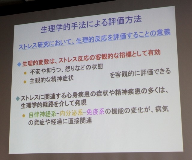 生理学的手法による評価方法について（津田彰教授の講演資料）