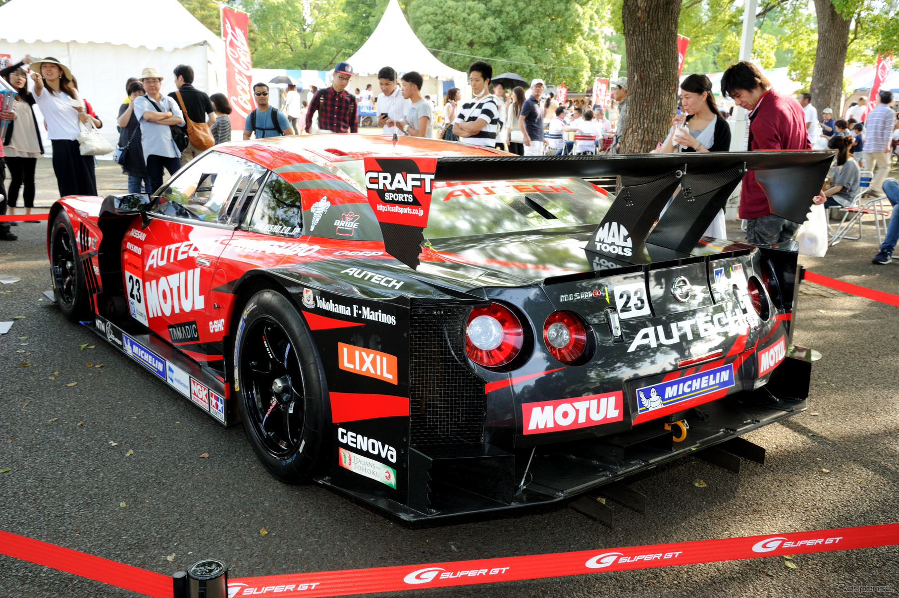Y156に展示された2013MOTUL AUTECH GT-R