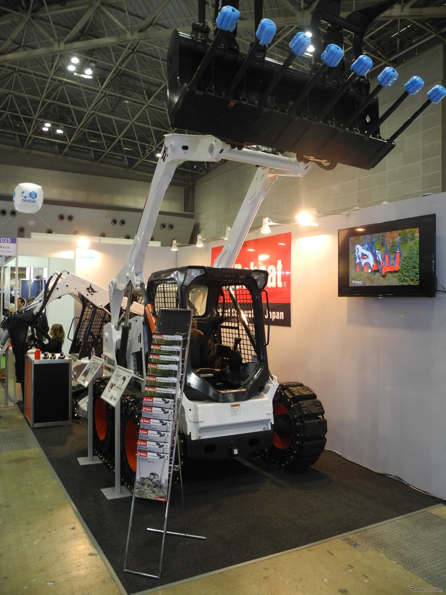 ボブキャットのローダー