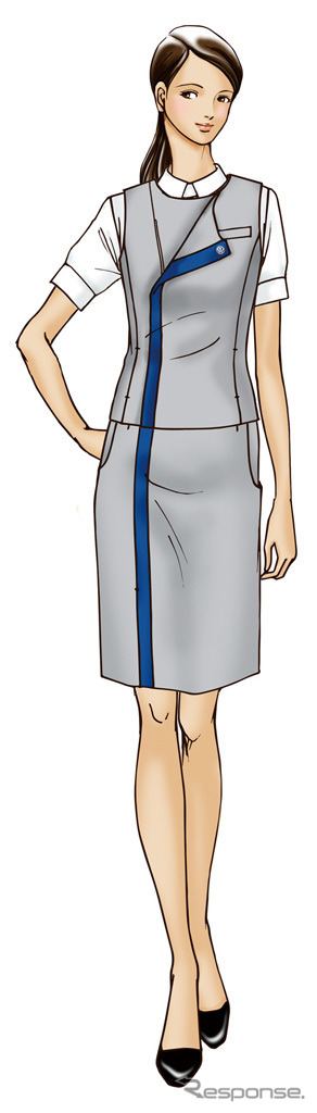 販売店女性用ユニフォーム（春夏）