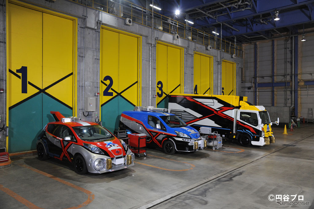 日産がウルトラマンXに提供する車両