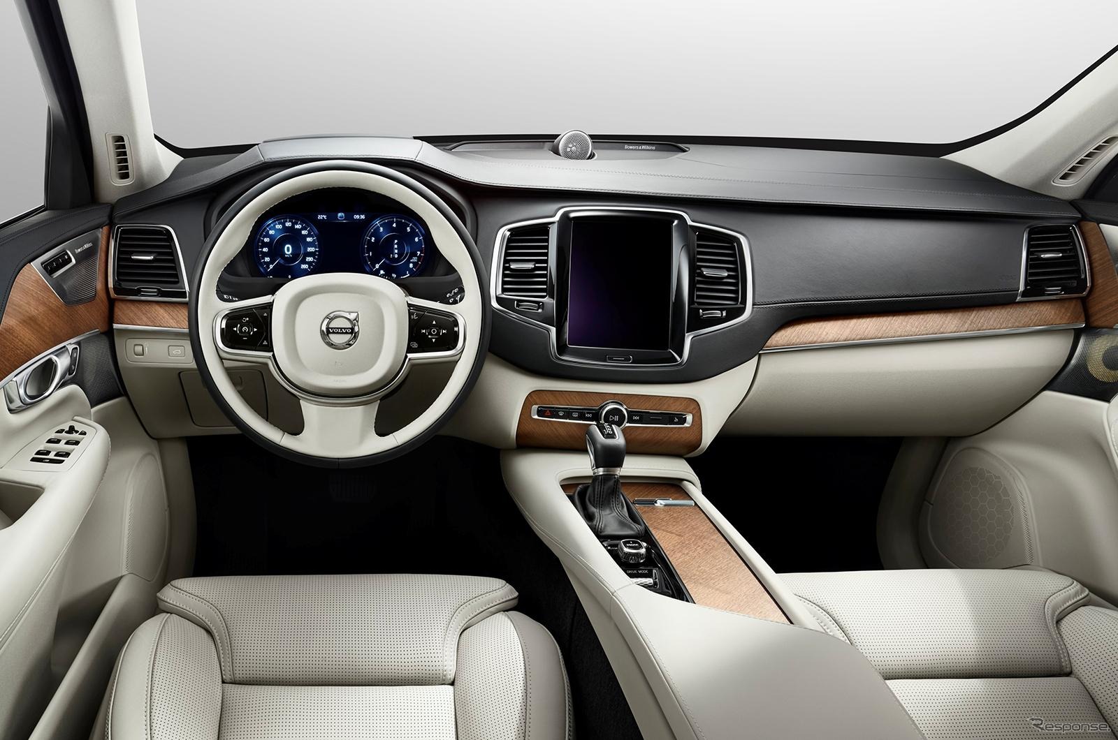 ボルボ XC90 新型のインテリア