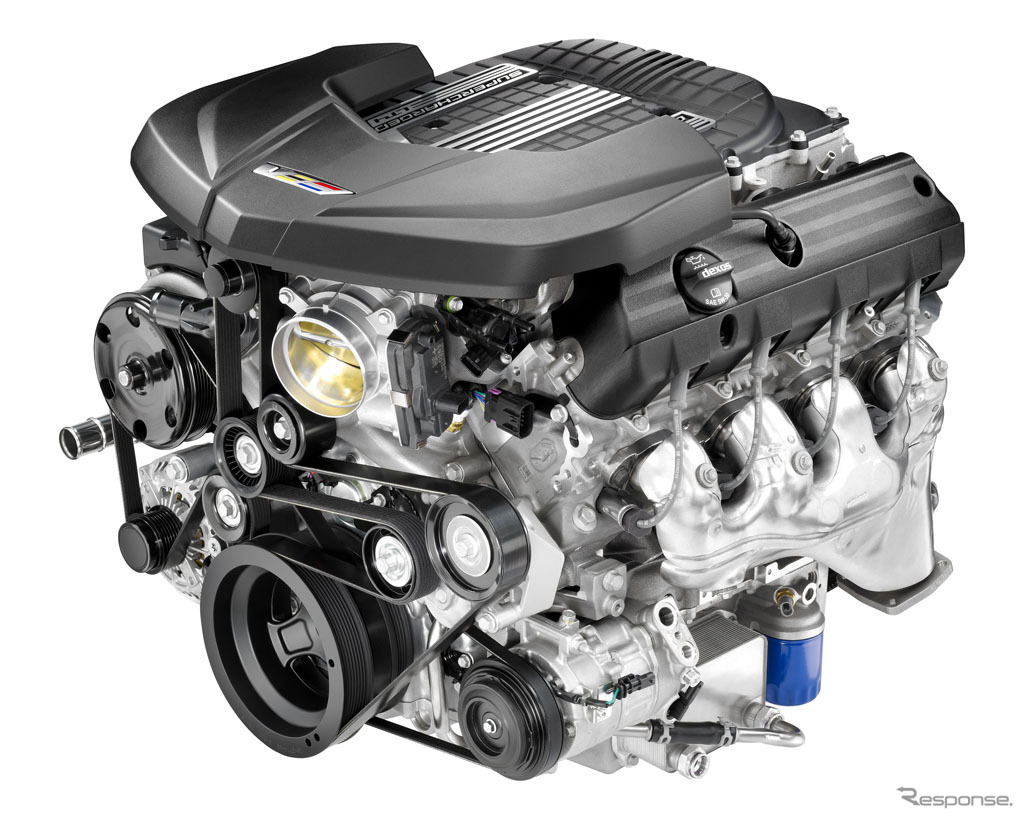 スーパーチャージド6.2リットルV型8気筒OHVエンジン