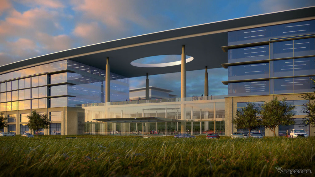 北米新本社の完成予想イメージ