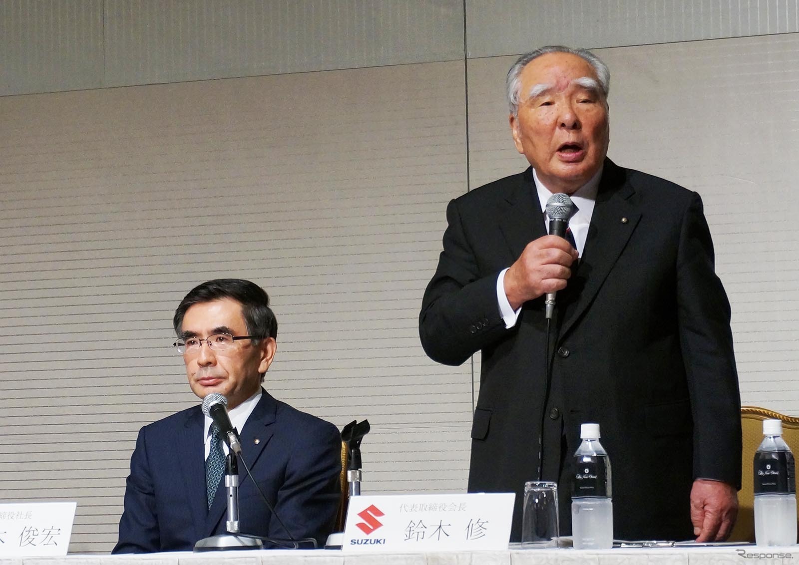 鈴木修会長兼社長は会長兼CEO（最高経営責任者）に