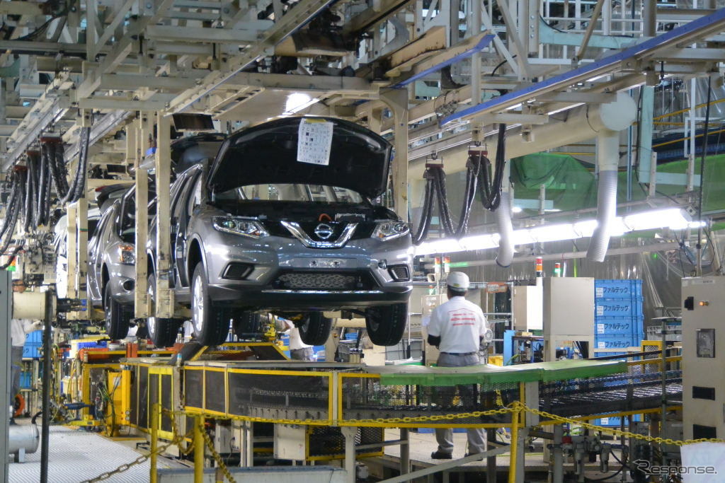 日産 累計生産1500万台達成記念 オフライン式