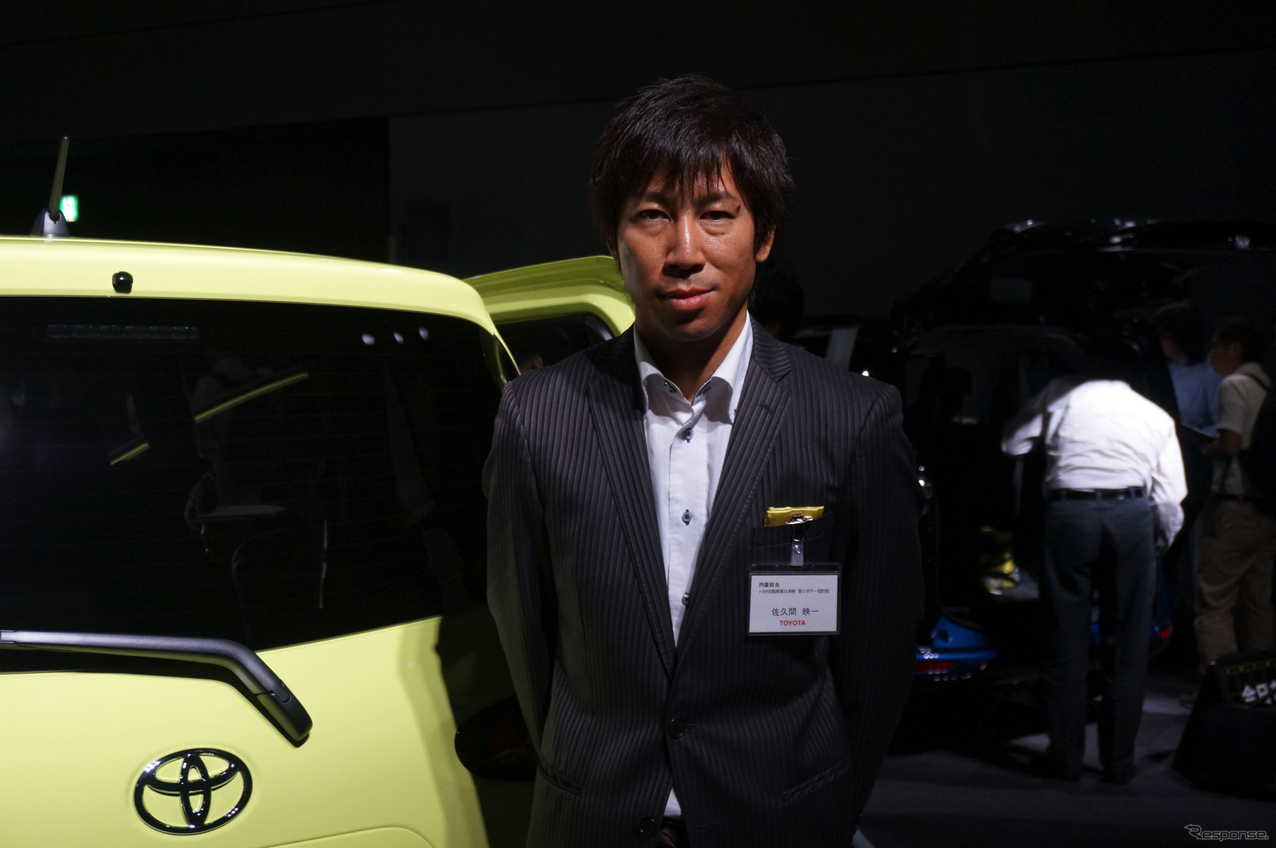 トヨタ自動車東日本 第2ボデー設計部 内装担当 佐久間映一さん