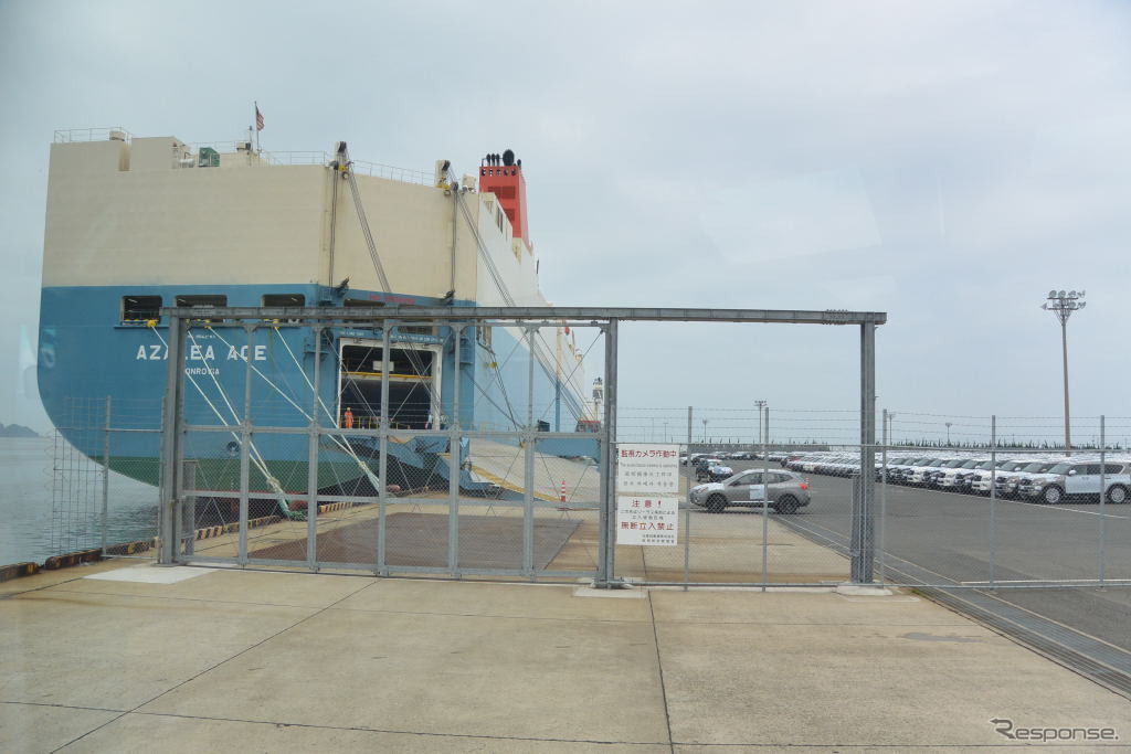 日産自動車九州 専用埠頭