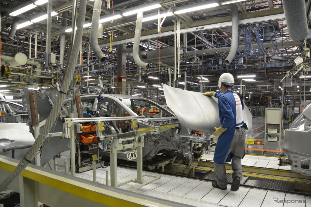 日産自動車九州 生産ライン