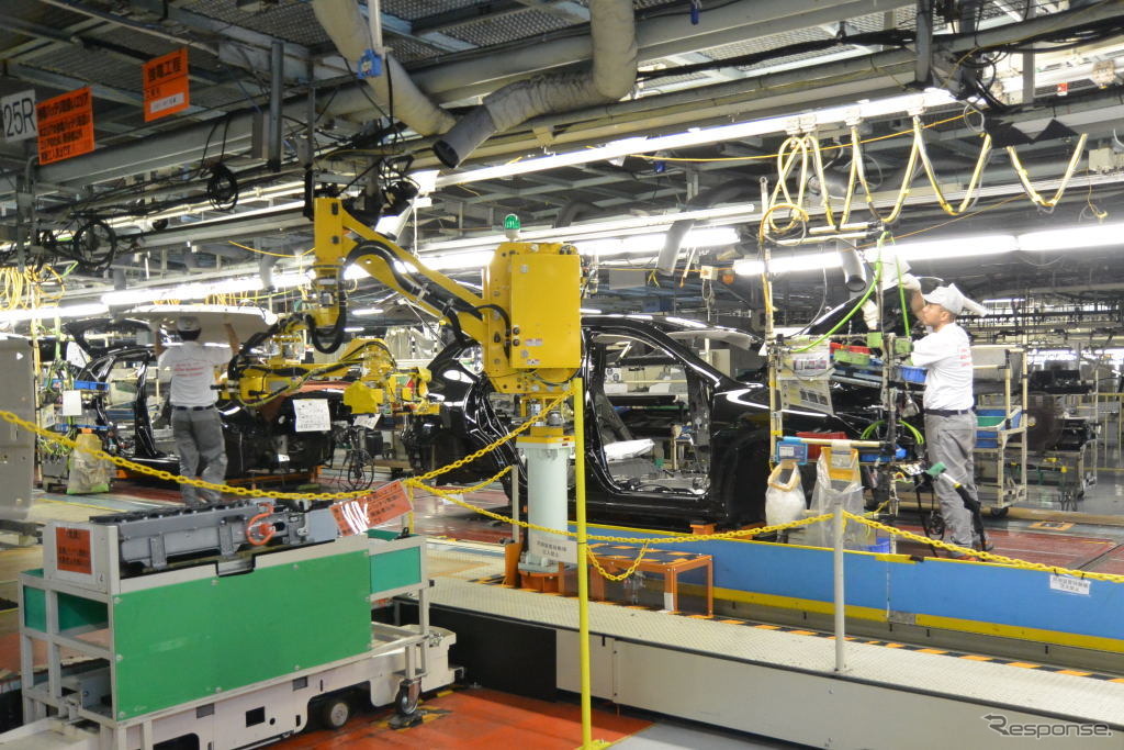 日産自動車九州 生産ライン