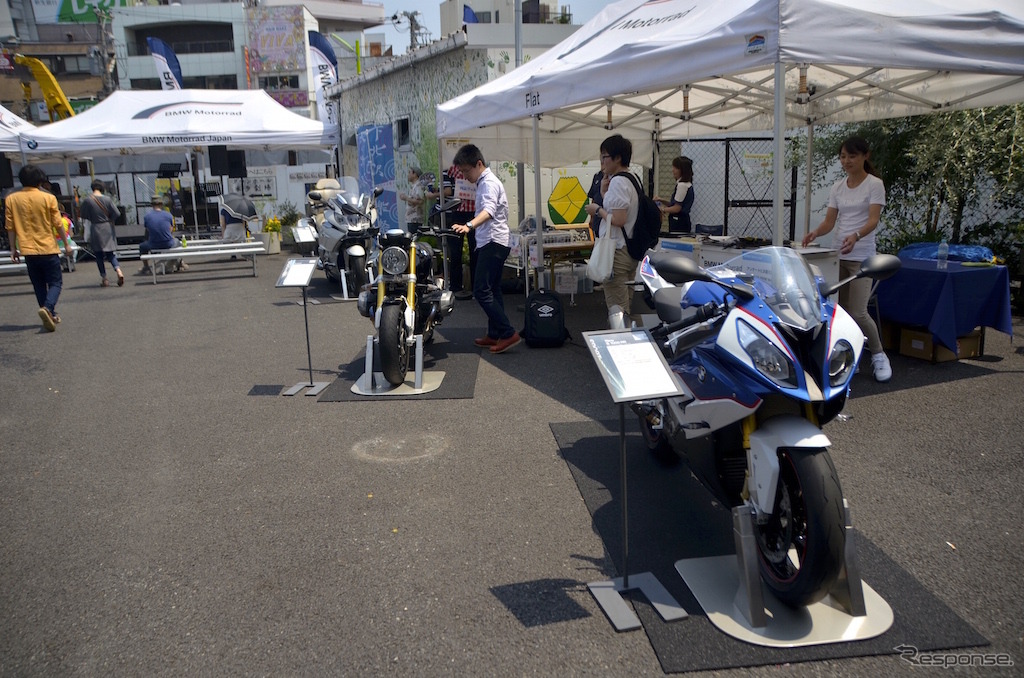 下北沢音楽祭、BMWが若者に向け二輪ライフの魅力アピール