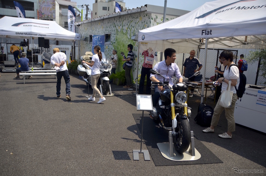 下北沢音楽祭、BMWが若者に向け二輪ライフの魅力アピール