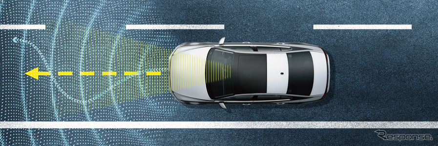 レーンキープアシストシステム“Lane Assist” イメージ