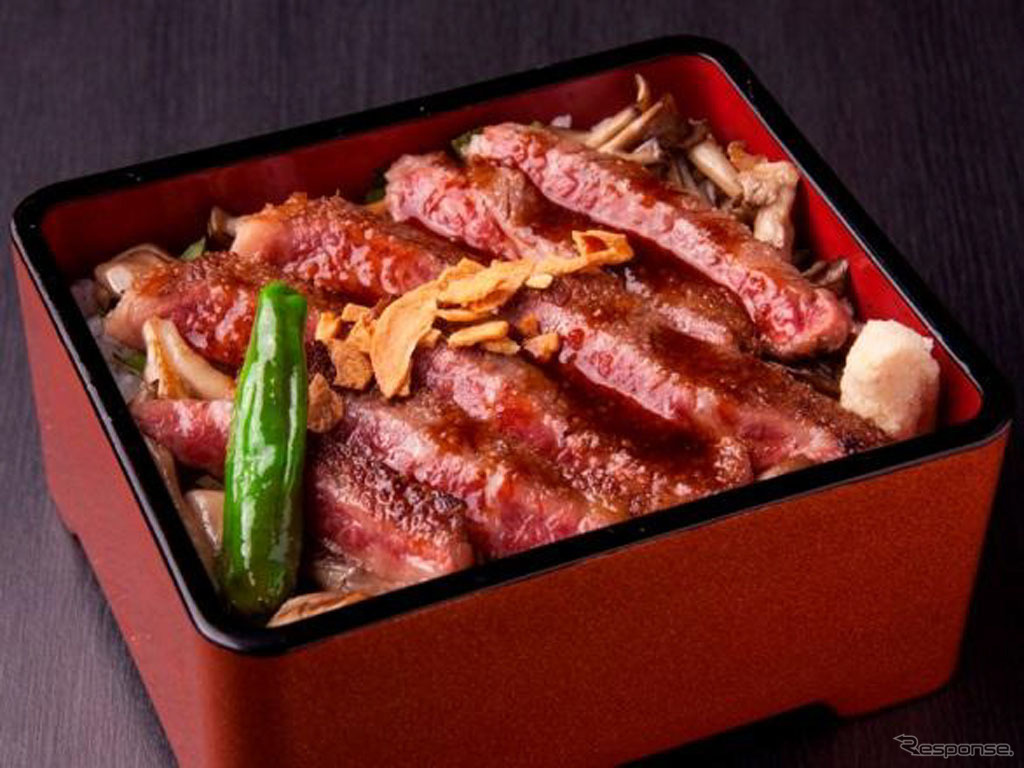 近江牛 ビフテキ重