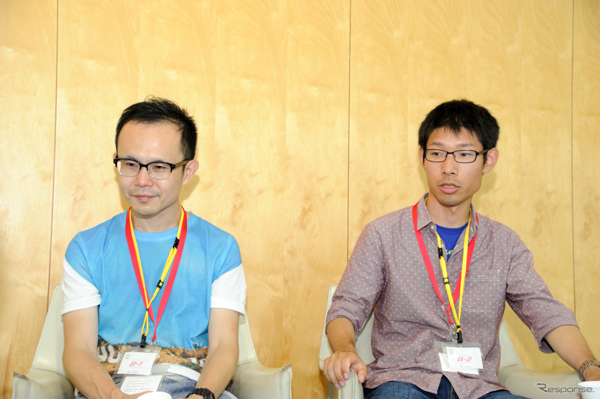 Be a driver. Experience at Roppngi に参加した男性