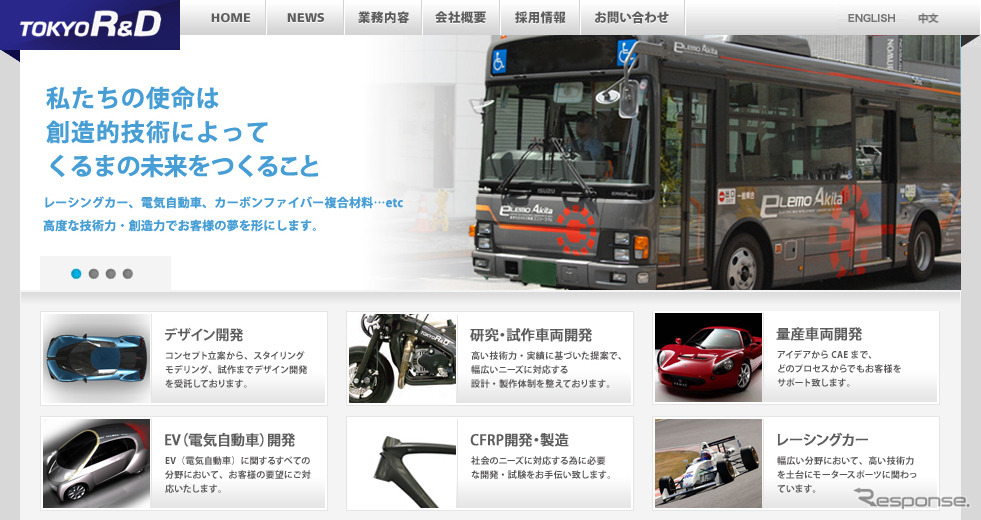 東京アールアンドデー（WEBサイト）