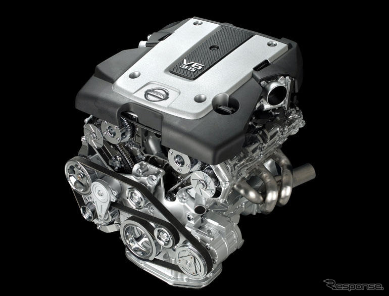 日産VQエンジン新型　出力315PS