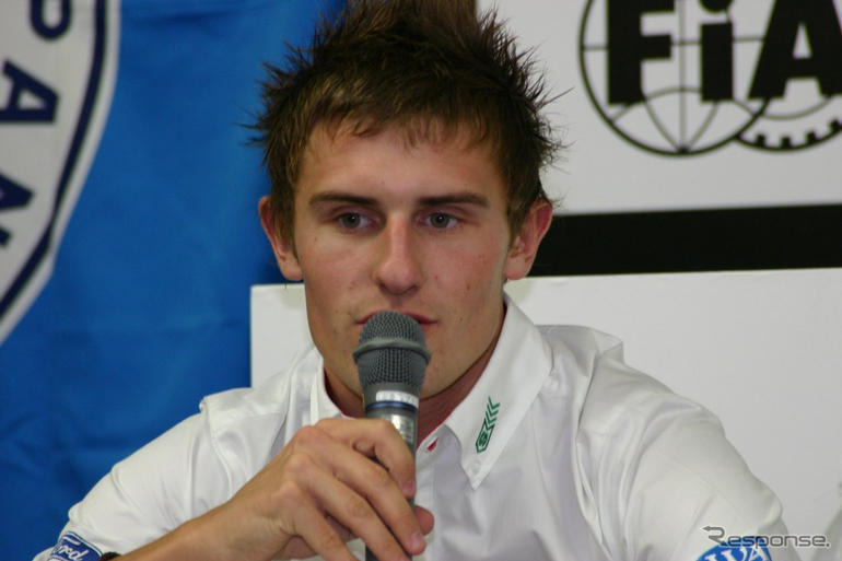 【WRCラリージャパン】記者会見 WRC…ウィルソン選手