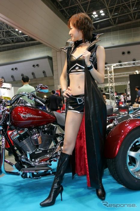 【オートギャラリー06】コンパニオン写真蔵…その79、トライク、いいね