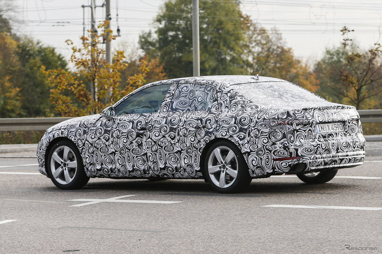 アウディ A4 開発テスト車両（2014年11月時点）