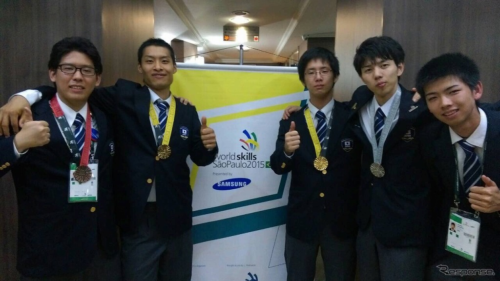 5人の出場選手