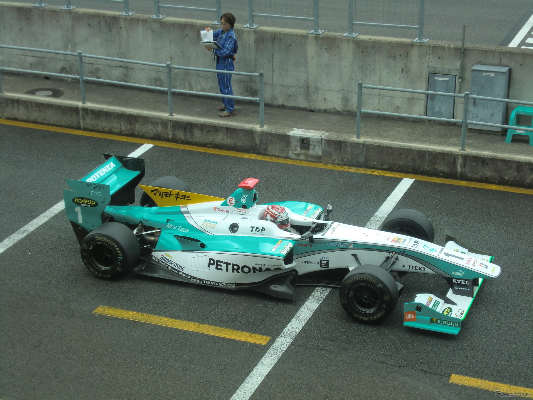 #1 中嶋一貴は予選5位。