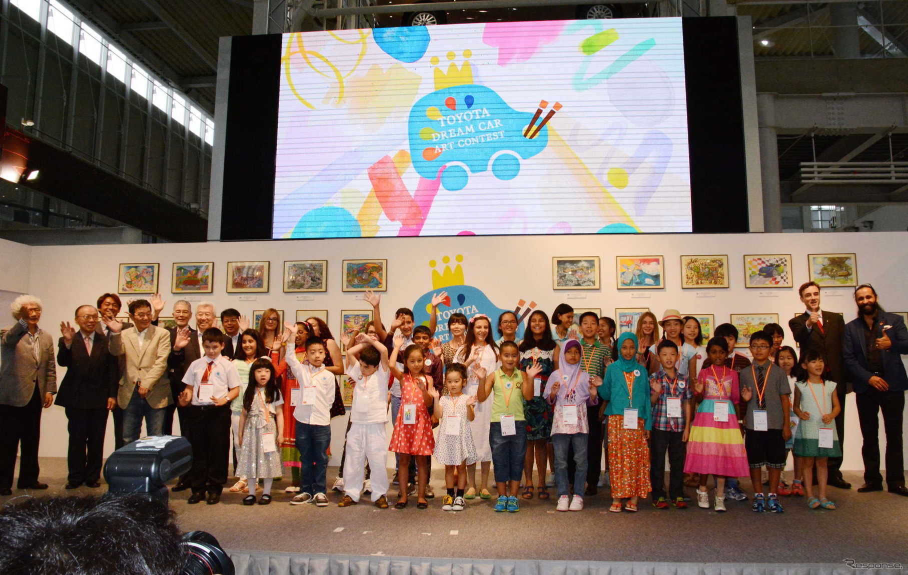 ファイナリストとして来日した子供たち