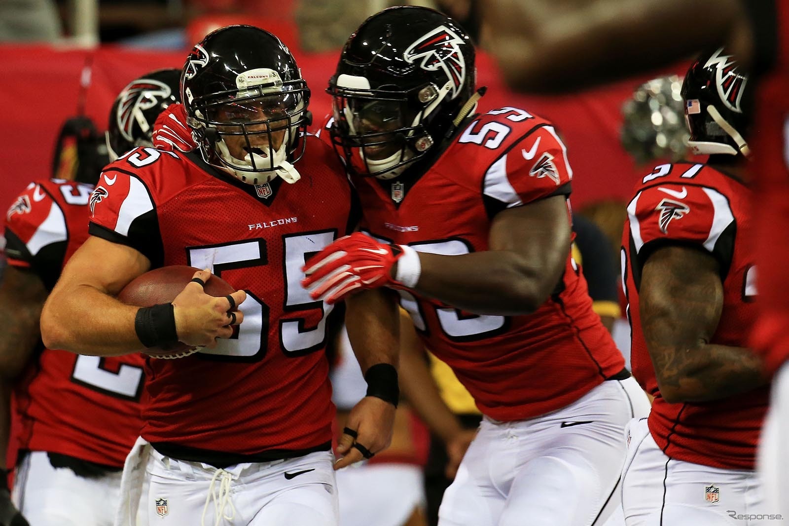 アトランタスタジアムを拠点とするアトランタファルコンズ（資料画像）