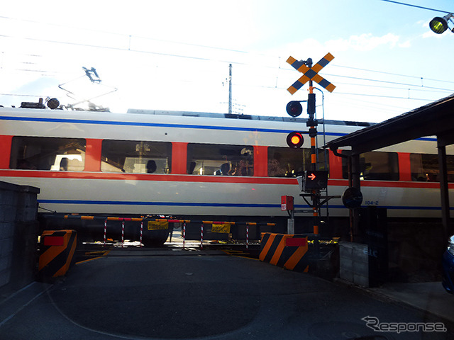 東武鉄道鬼怒川線の沿線風景