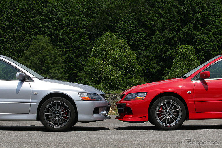 【三菱 ランサーエボリューションIX MR 登場】写真蔵…GSR／RS