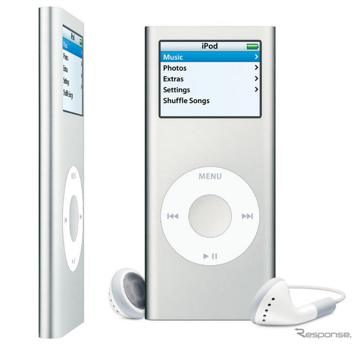 iPod nano 新モデルはアルミボディ　5色をラインナップ、8GB