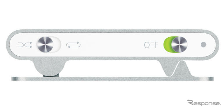 iPod shuffle の新モデルはアルミボディでクリップ型