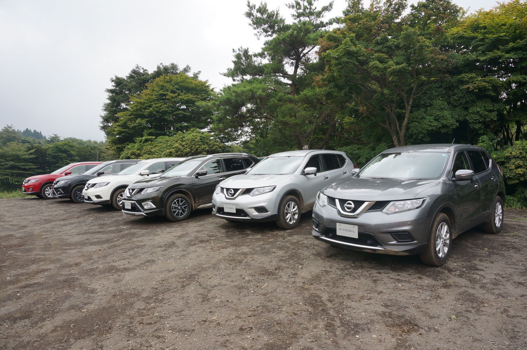 日産 エクストレイル オフロード試乗会